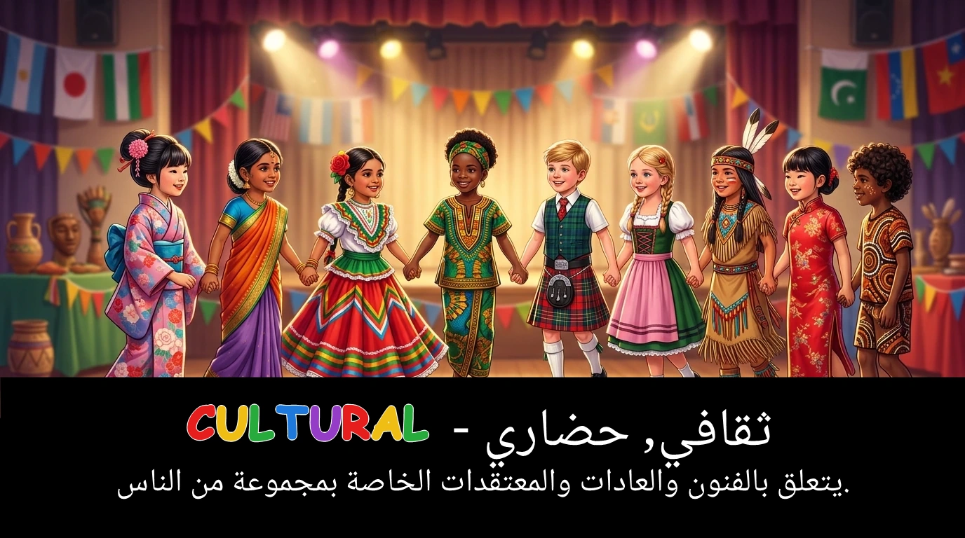 Arabic Illustration for cultural